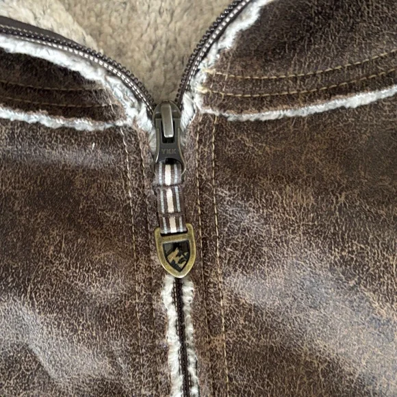 Kuhl Brown and Cream Hooded Jacket - Picture 4 of 5